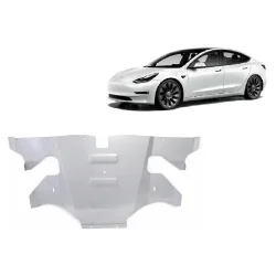 ylna aluminiowa osłona silnika elektrycznego Tesla Model 3 AWD (2017-2026)